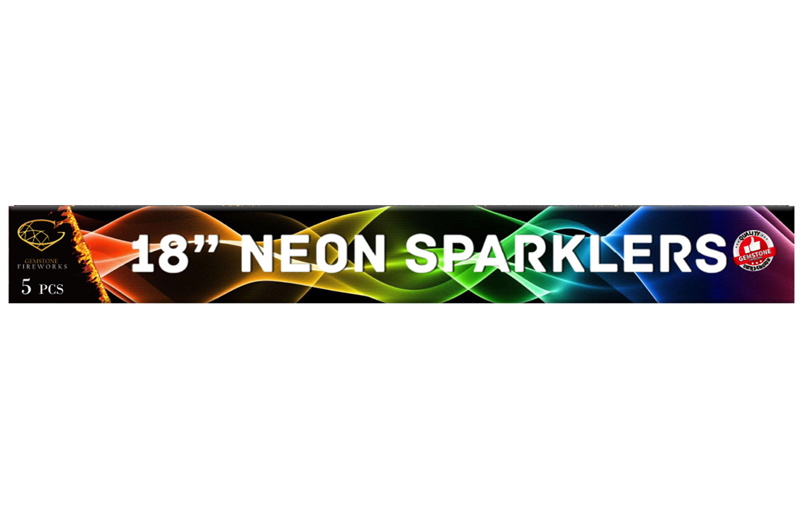 neon-sparkler.jpg NEON SPARKLERS 18” - Image 1